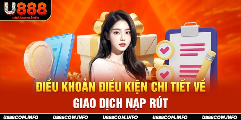 Điều khoản điều kiện chi tiết về giao dịch nạp rút