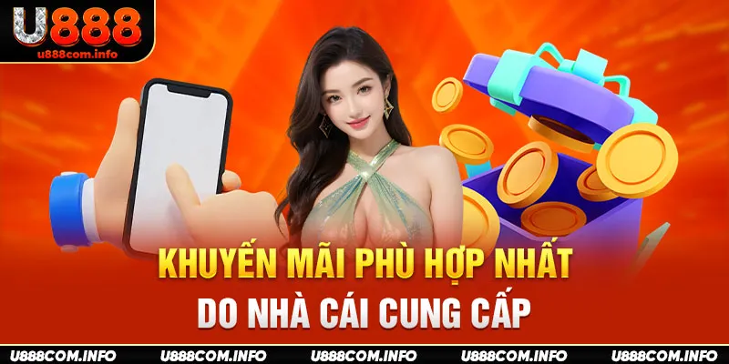 Khuyến mãi phù hợp nhất do nhà cái cung cấp